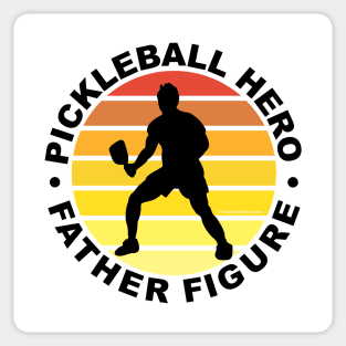 Pickleball Hero. Father Figure. Sticker